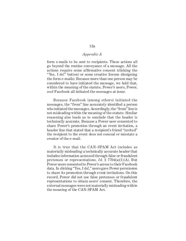 power ventures inc and steven vachani vs facebook supreme court petition for writ of certiorari form