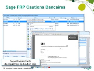 Sage FRP Cautions Bancaires Dématérialiser l’acte d’engagement de bout en bout 