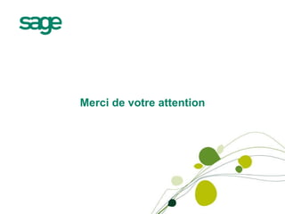 Merci de votre attention 