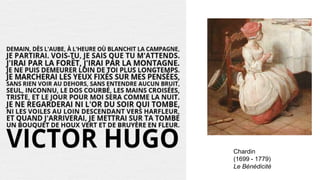 Chardin
(1699 - 1779)
Le Bénédicité
 