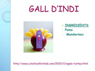 GALETES DECORADESINGREDIENTS