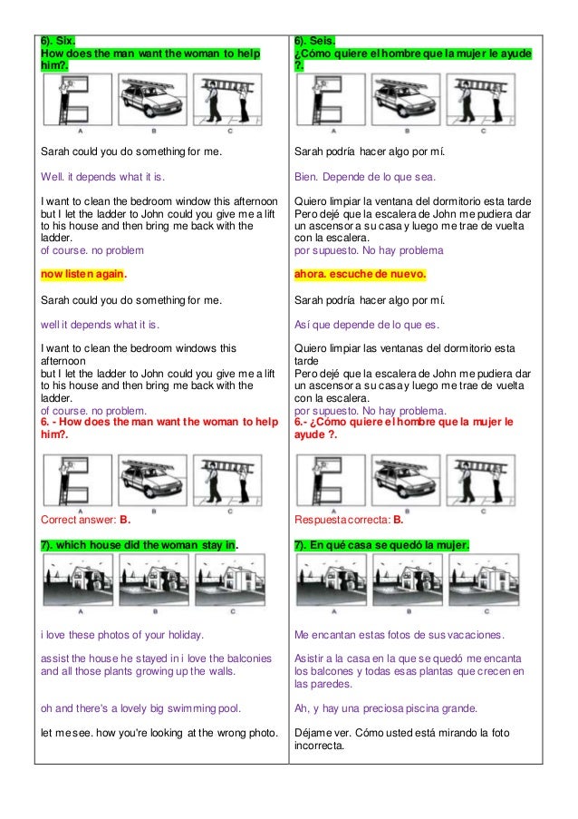 Pet Listening Part 1 Exam 1 Pet Listening Part 1 Exam 1