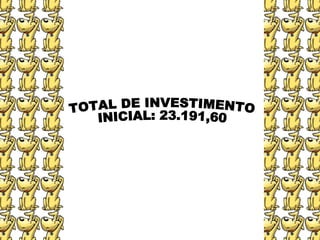 TOTAL DE INVESTIMENTO INICIAL: 23.191,60 