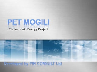 Photovoltaic Energy Project 
