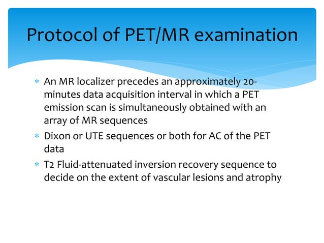 PET/MR imaging in neurodegenerative diseases | PPT