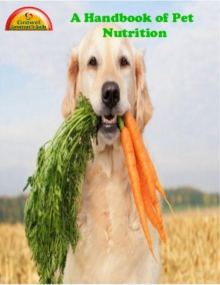 A Handbook of Pet
Nutrition
 