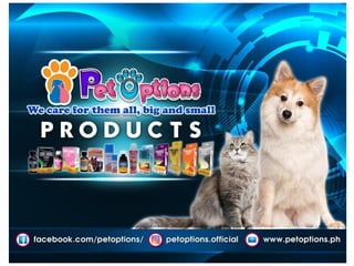 Pet options products