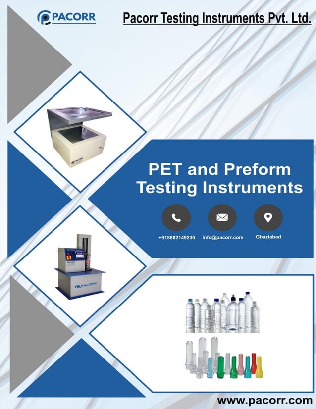 Pet & Preform Testing Instruments | PDF