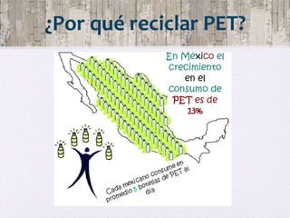 ¿Por qué reciclar PET?