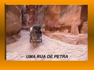 UMA RUA DE PETRA
 