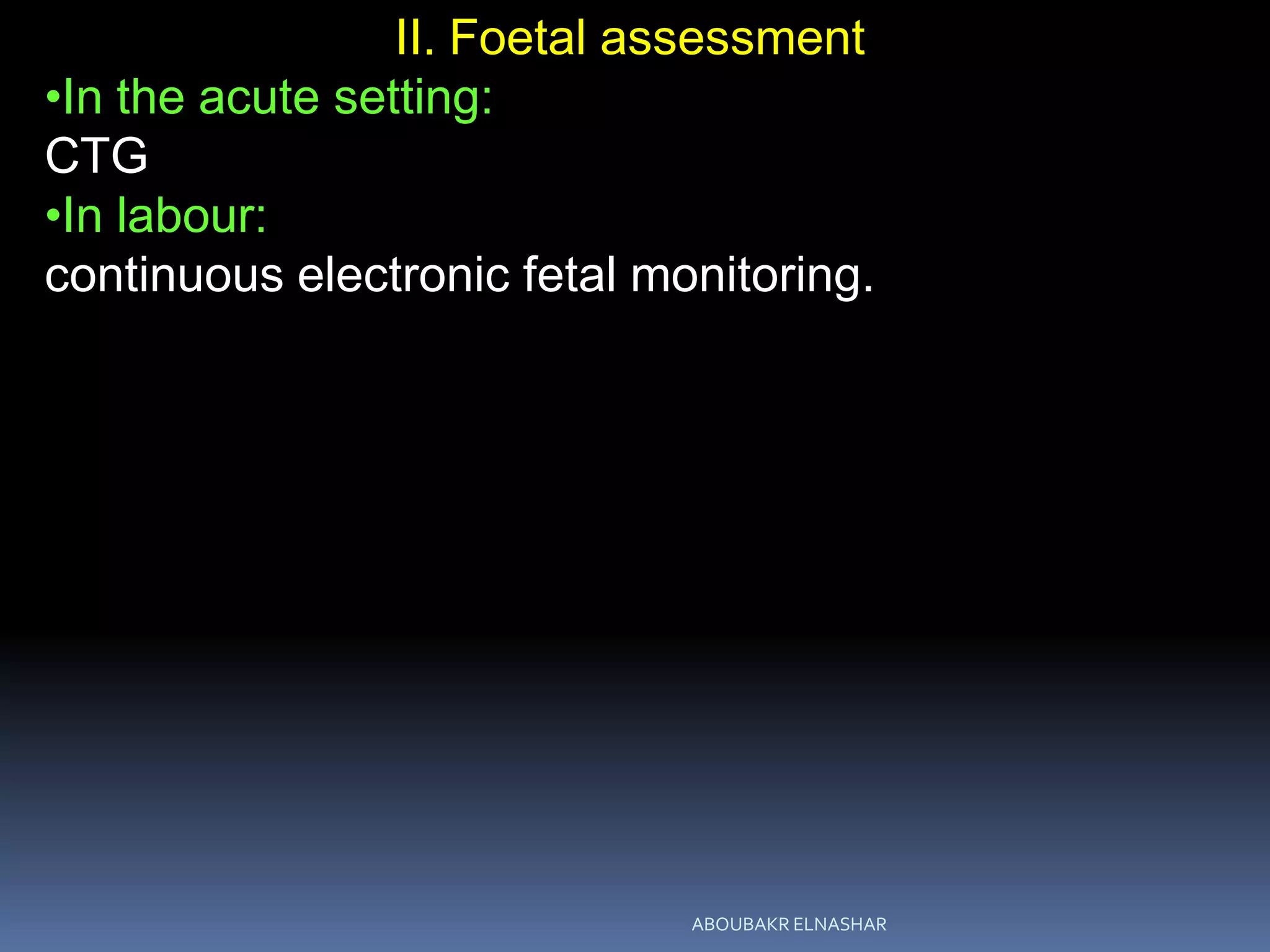 Protocol for MANAGEMENT OF SEVERE PRE-ECLAMPSIA/ ECLAMPSIA Green top ...