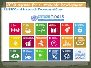 2030 Agenda for Sustainable Development
15
 
