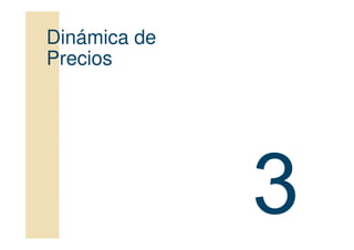 Dinámica de
Precios
 