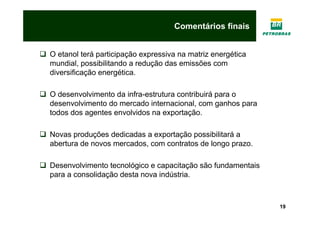 Apresentação - Etanol, commodity do futuro