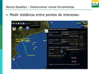 Novos desafios – Desenvolver novas ferramentas

• Medir distância entre pontos de interesse:
 