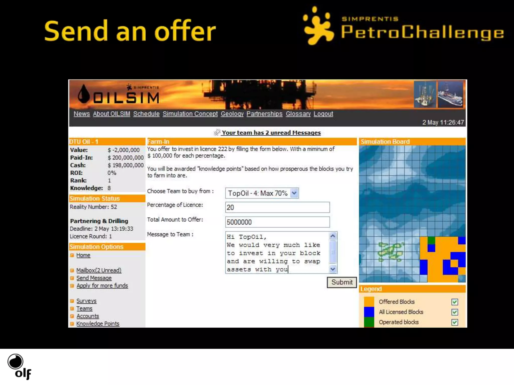 Low gravity (green) -> Basins