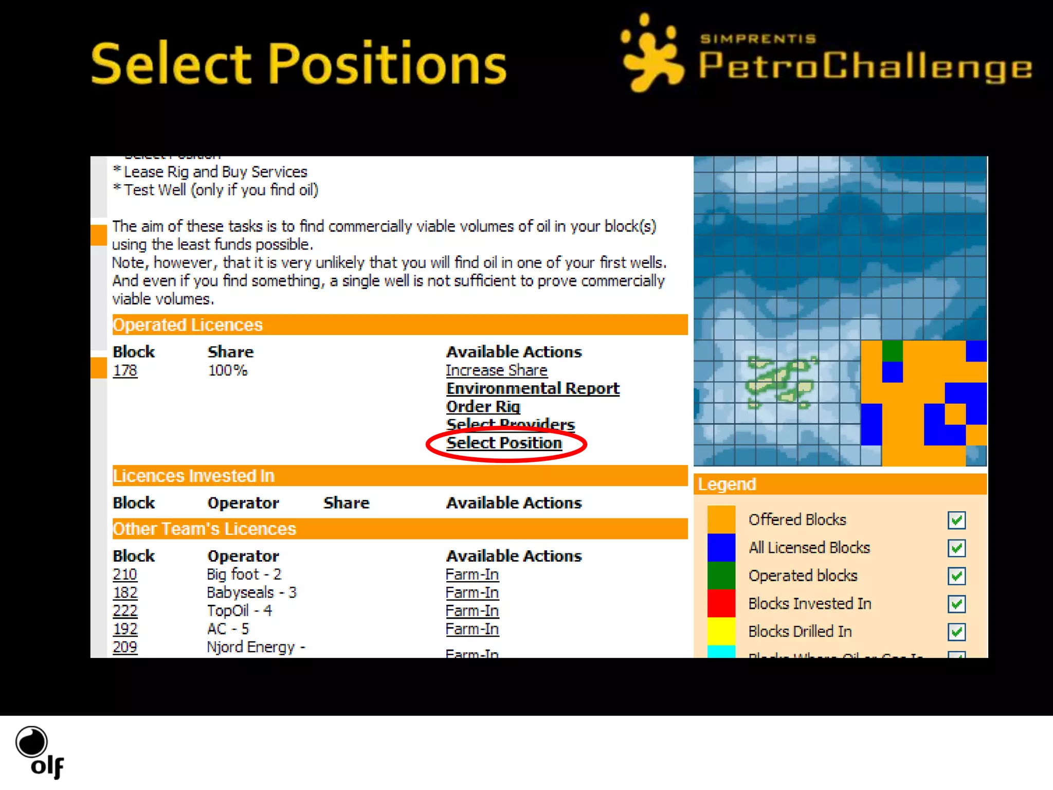 ProcedureBuy and study Common Risk Segment Maps, 2D Seismic surveys, and Spawning Ground MapsSubmit 3 bidsBlock number