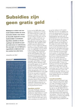 Petrochem Van Juni 2011 Subsidies Zijn Geen Gratis Geld