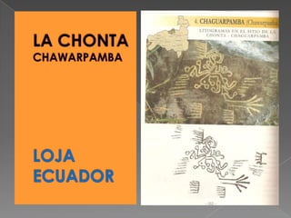 LA CHONTACHAWARPAMBALOJAECUADOR