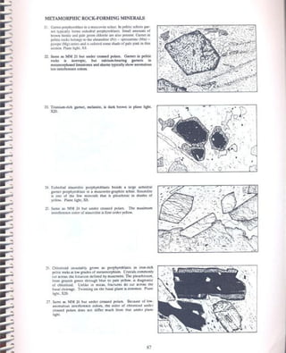 Petrography of igneous and metamorphic rocks anthony r. philpotts | PDF