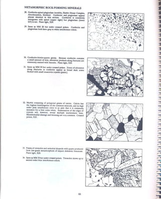 Petrography of igneous and metamorphic rocks anthony r. philpotts | PDF