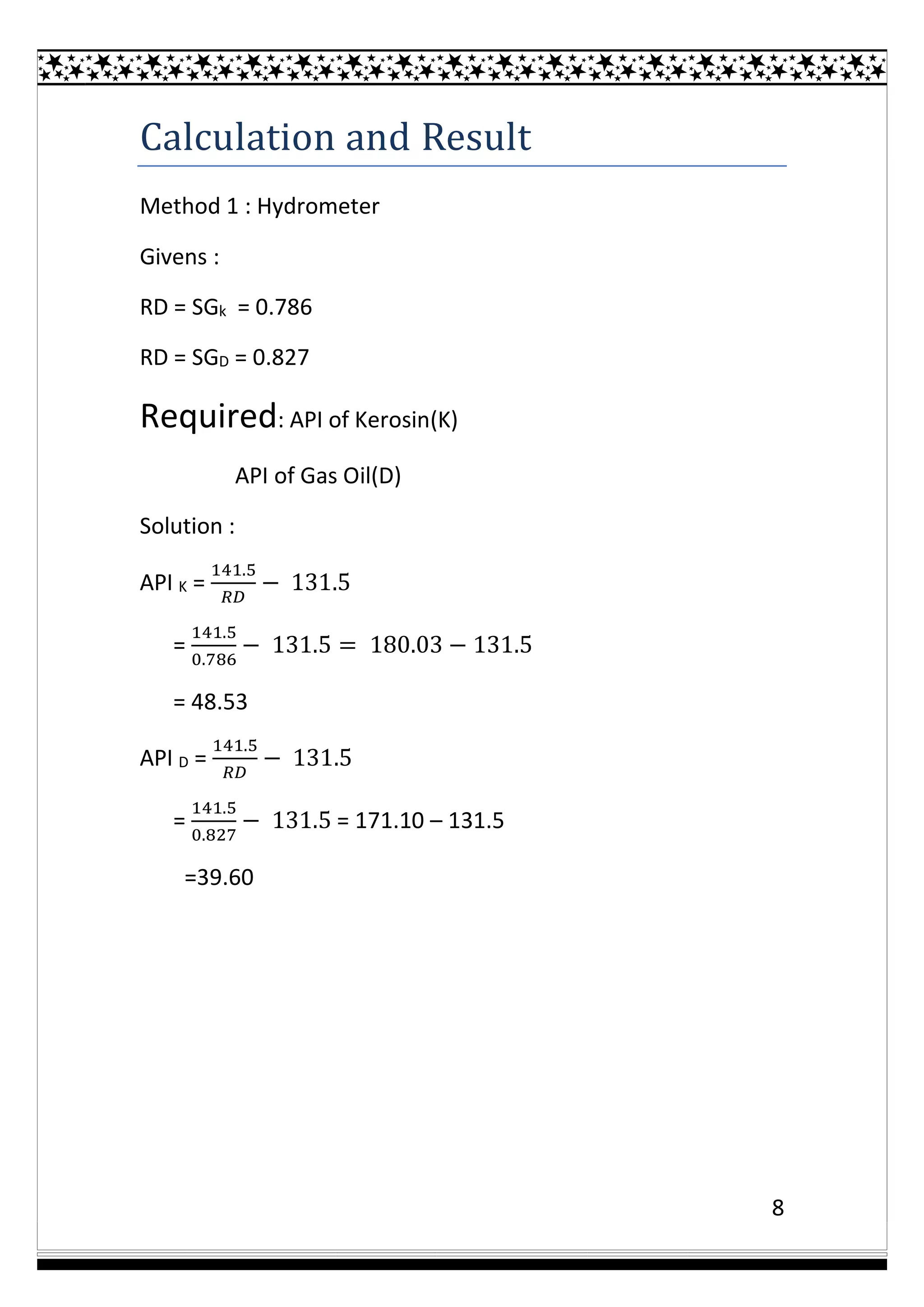 Petroleum Properties - Density and relative density | PDF