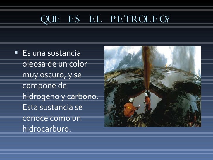 Combustibles Fósiles (petroleo)