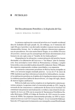 Historia del Petroleo en Boliva de la UMSA | PDF