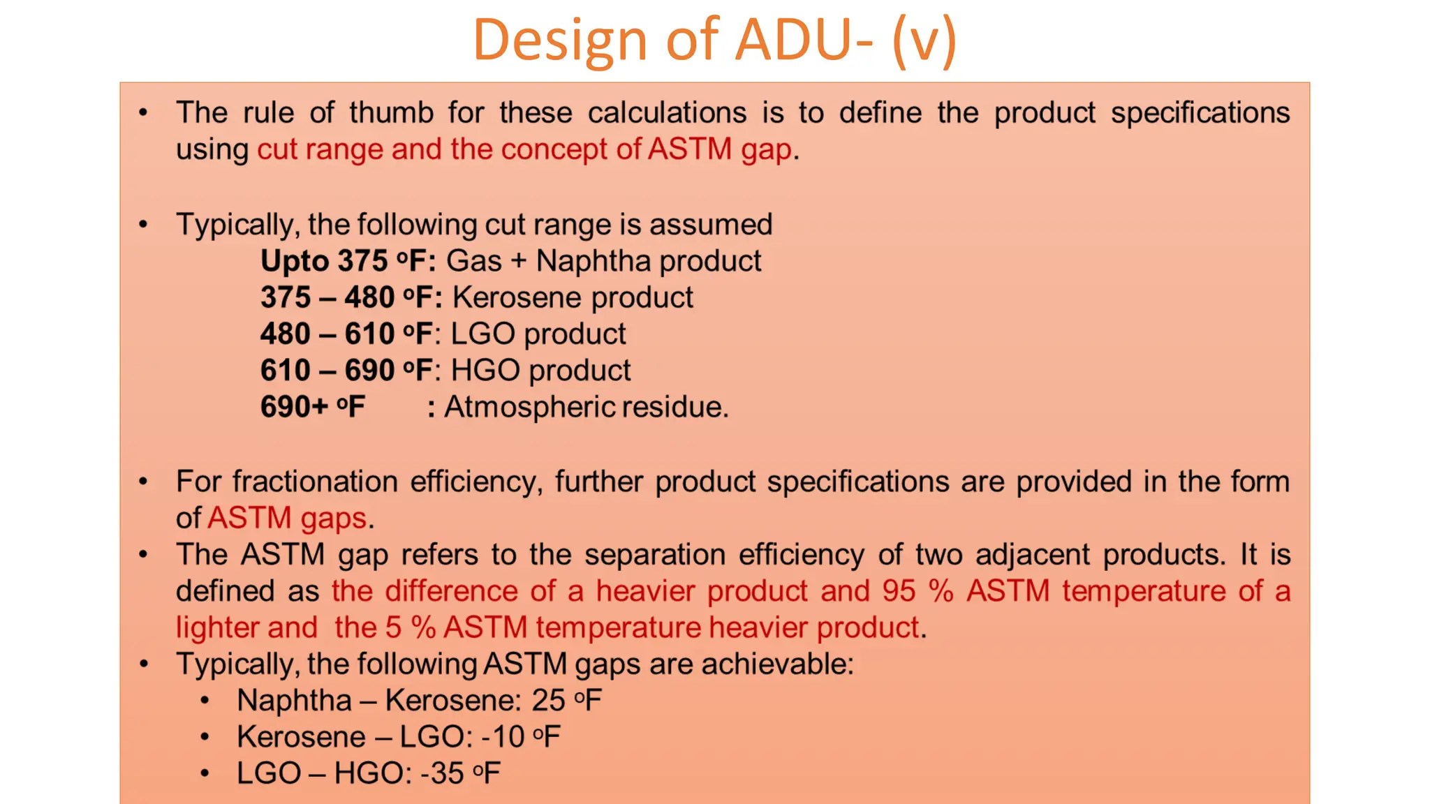 Design of ADU- (v)
 