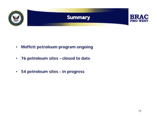 Petroleum Program Update