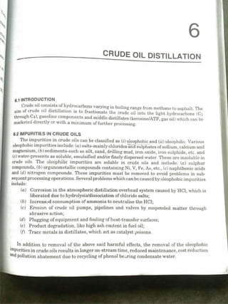 Petroleum refining-technology-dr-ram-prasad-chapter 6 to 8