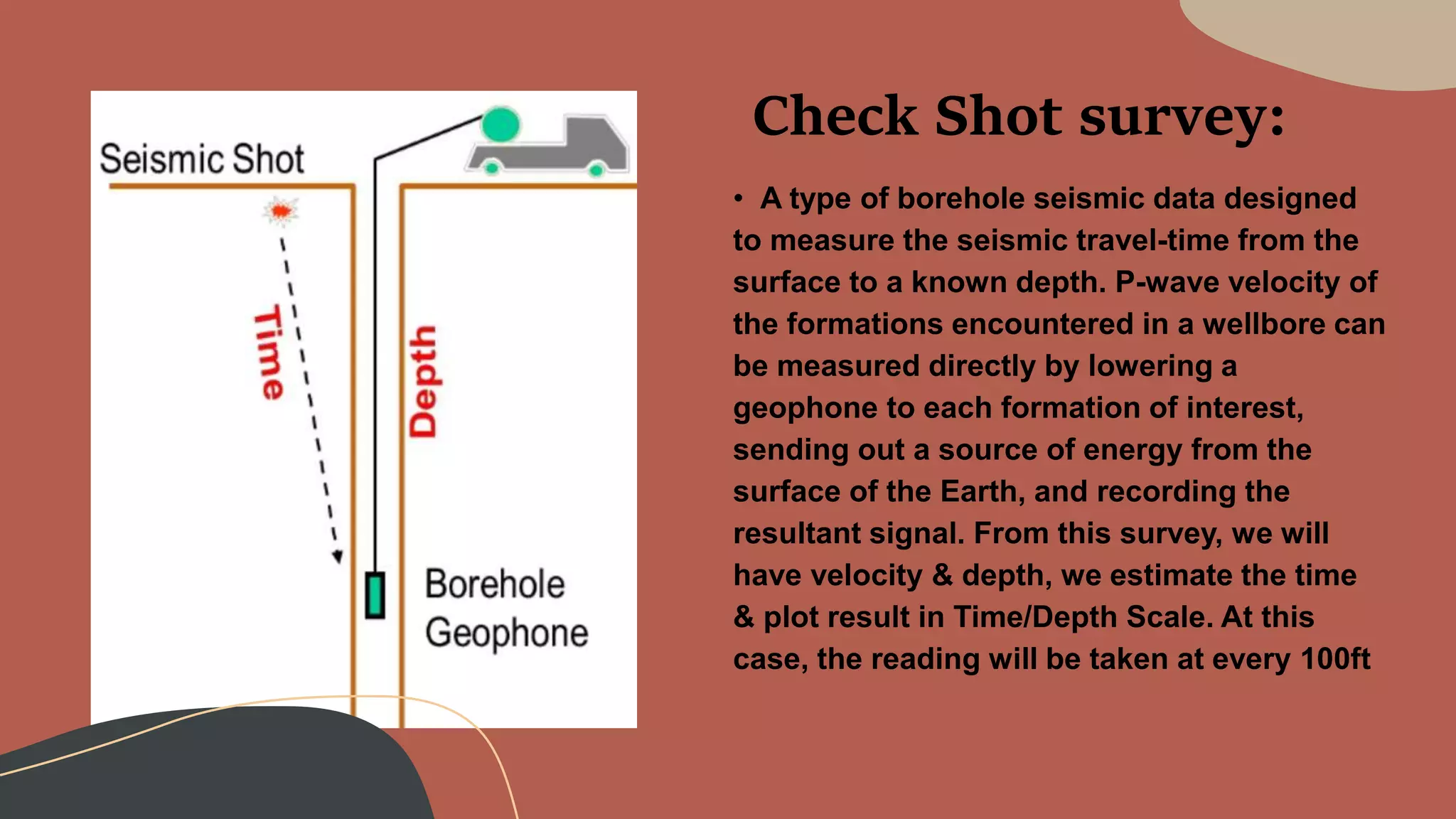 Check Shot Data Seismic interpretation | PPTX