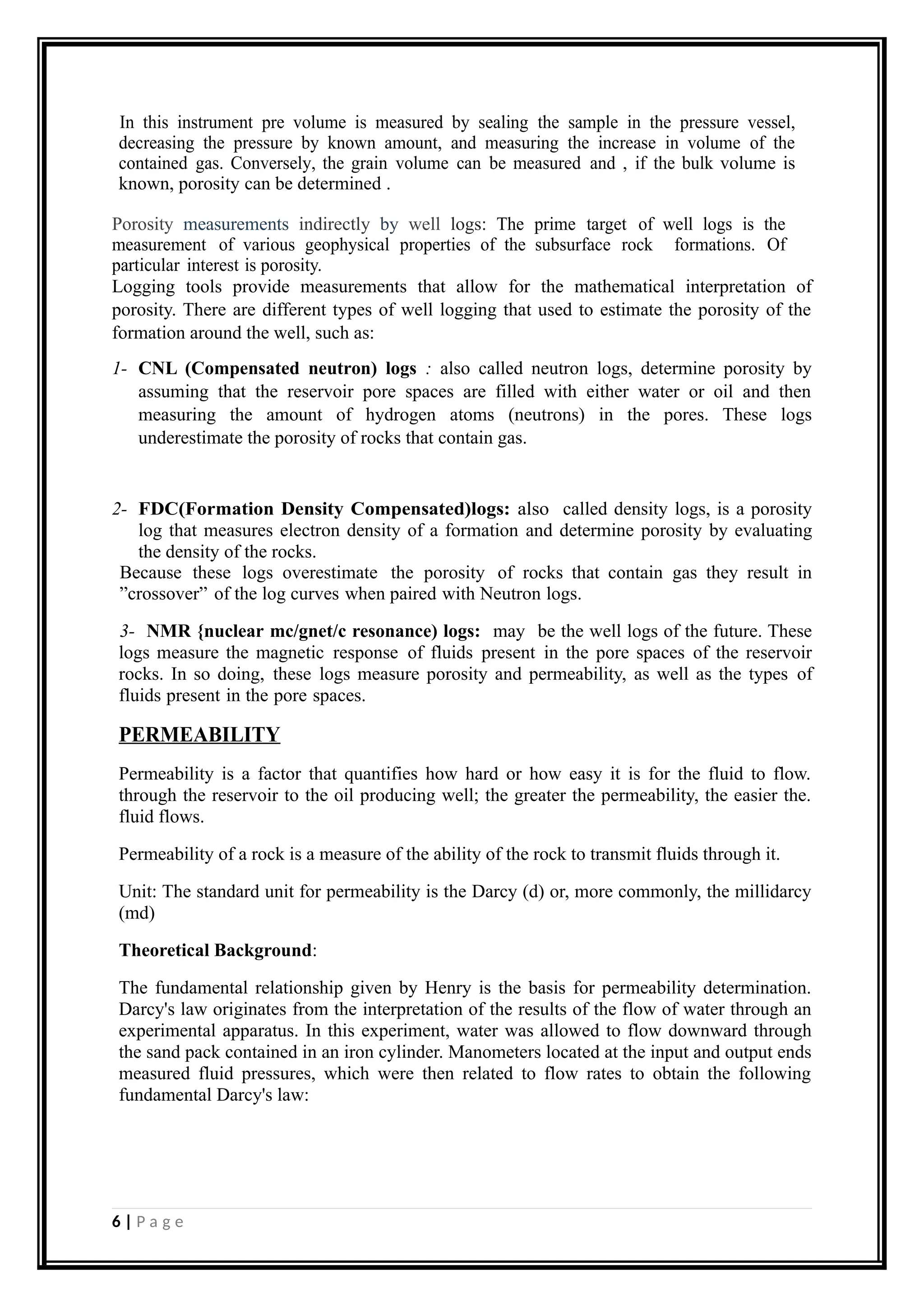 Reservoir Rocks || Petroleum geology Assignment | DOCX