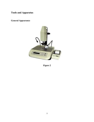 3
Tools and Apparatus
General Appearance
Figure 2
 