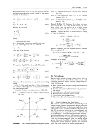 8.4 For the data given in the following table, identify a
suitable decline model, determine model parameters,
predict the time when the production rate will decline
to a marginal value of 50 stb/day, and yearly oil pro-
ductions:
Time (mo) Production Rate (stb/day)
1 1,810
2 1,637
3 1,482
4 1,341
5 1,213
6 1,098
7 993
8 899
9 813
10 736
11 666
12 602
13 545
14 493
15 446
16 404
17 365
18 331
19 299
20 271
21 245
22 222
23 201
24 181
Guo, Boyun / Computer Assited Petroleum Production Engg 0750682701_chap08 Final Proof page 105 20.12.2006 10:36am
PRODUCTION DECLINE ANALYSIS 8/105
 