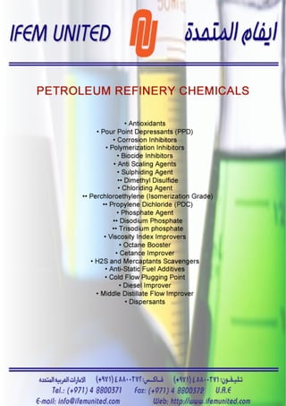 Petroleum Refinery Products