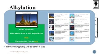 Petroleum refining (3 of 3) | PPTX
