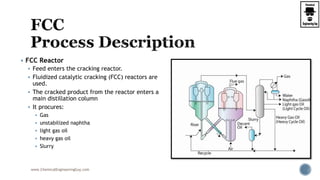 Fcc Refining Petroleum refining (3 of 3) | PPTX
