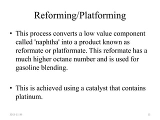 Petroleum Refining | PPTX