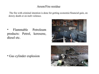 detection and analysis of arson incidents | PPTX