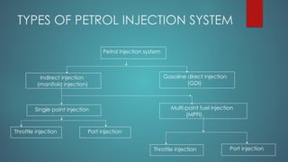 Pegrow Injection PETROL INJECTION IN SI ENGINE.pptx. free download | PPTX
