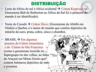 Greenstone belts e komatiitos