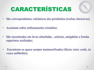 Greenstone belts e komatiitos