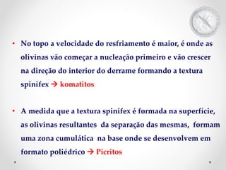 Greenstone belts e komatiitos