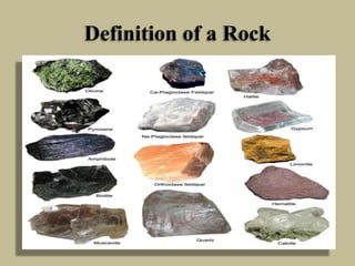 Definition of a Rock
 