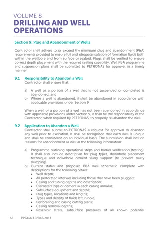 Ppgua Petronas drilling operations guideline | PDF