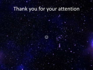 Thank you for your attention

 