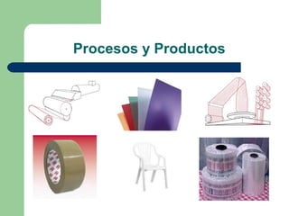 Procesos y Productos
 