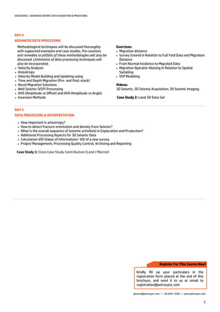PetroSync - Advanced Seismic Data Acquisition and Processing | PDF