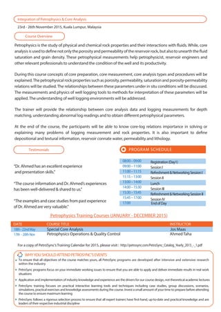 PetroSync - Integration of Petrophysics and Core Analysis | PDF